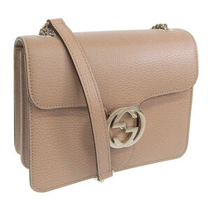 Gucci Outlet Shoulder Bags Leather Beige